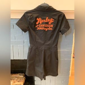 Harley-Davidson womens-flag-girl-jumpsuit. No tags but never been worn.